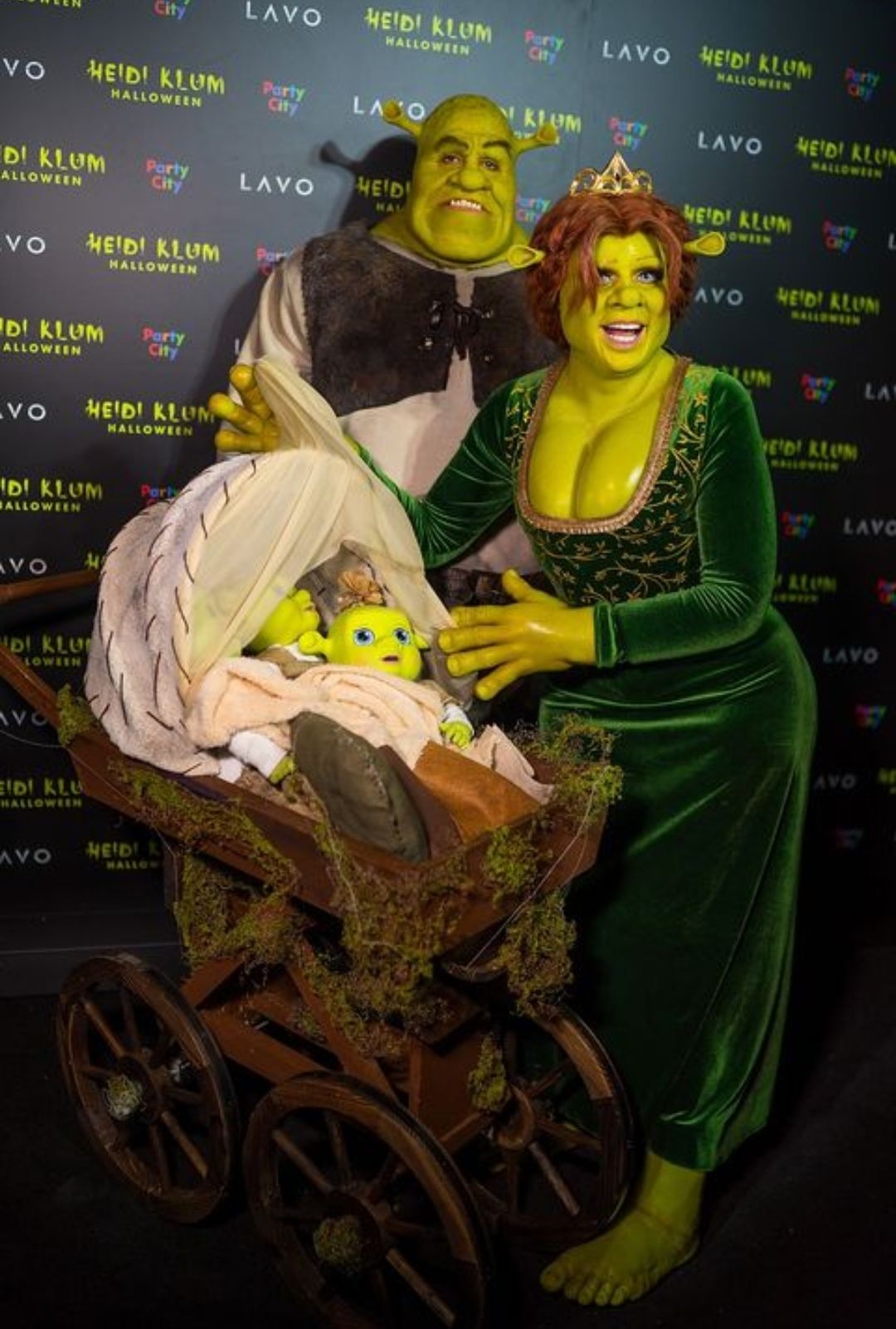 Heidi Klum sebagai Fiona and Shrek