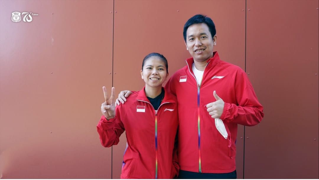 Gresyia Polii dan Hendra Gunawan didaulat menjadi kapten Tim Indonesia di ajang Piala Thomas dan Uber 2020.