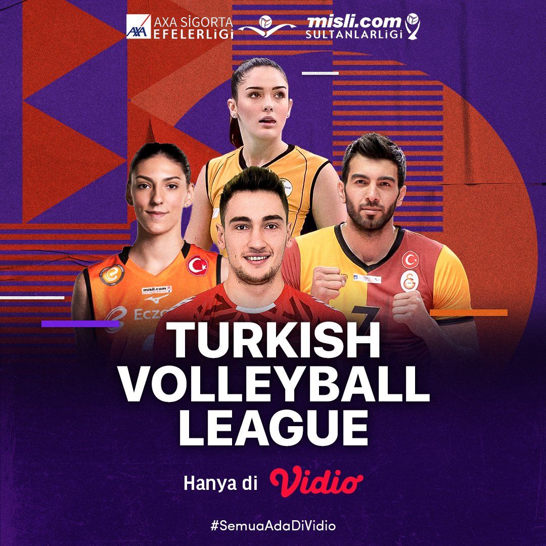 Jadwal Acara O Channel Jumat 8 Oktober 2021, Saksikan Siaran Langsung Volleyball Turkish Cup