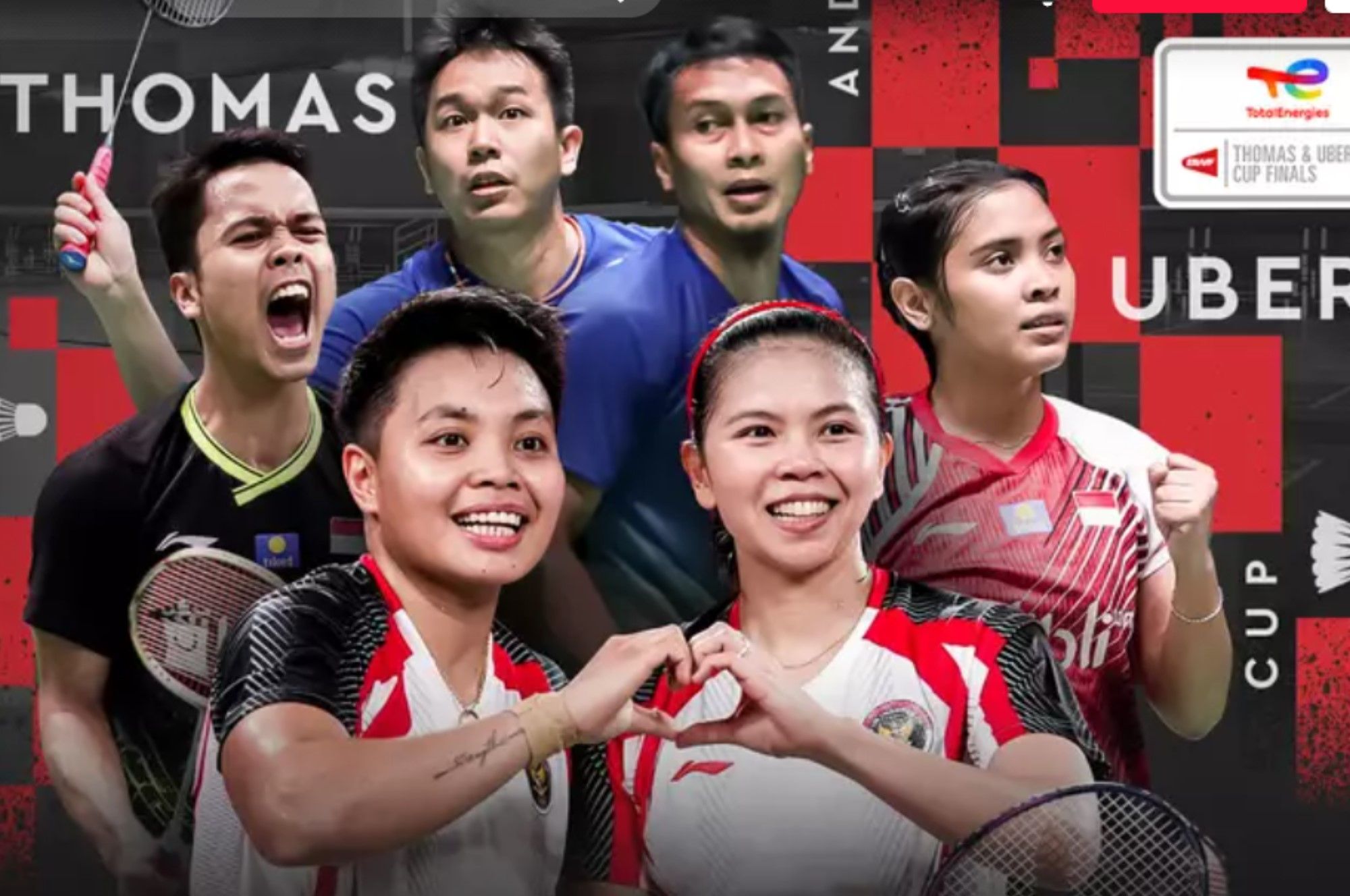 Akses Link Live Streaming Thomas dan Uber Cup via Champions TV, Nonton Siaran Langsung Badminton TVRI