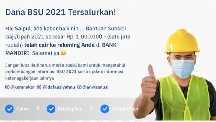 Bsu Tahap 5 Tersalurkan Ke Rekening Bank Mandiri Begini Cara Mudah