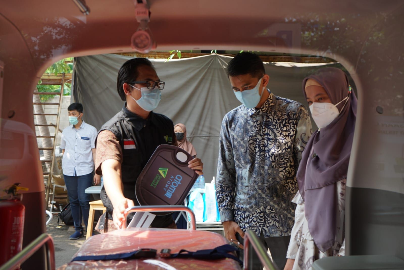 PT Atomy Indonesia Melalui Dompet Dhuafa Hadirkan Ambulans untuk Penanganan Pandemi di Banten