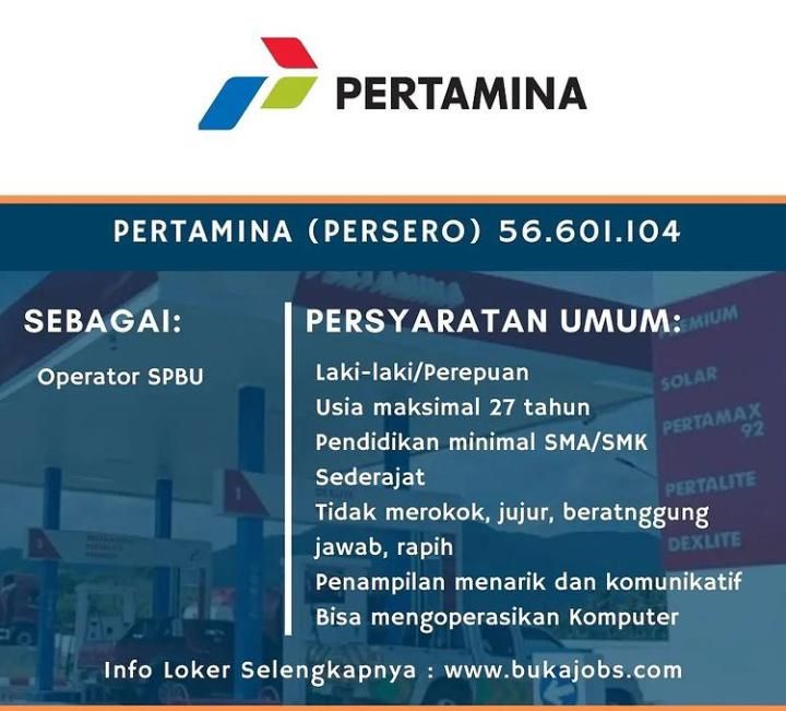 Info Loker Pertamina Buka Tiga Lowongan Kerja Lulusan Sma Penempatan Surabaya Sinar Jateng