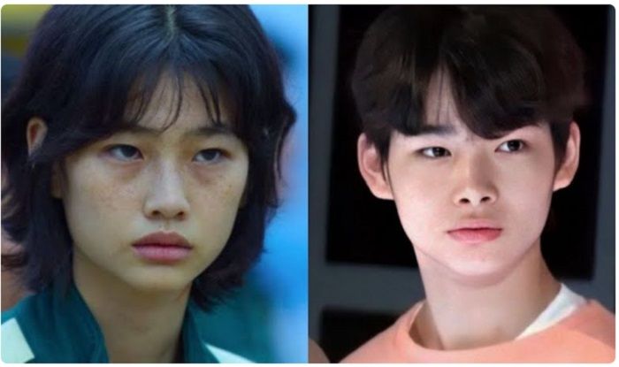 Foto Jung Ho Yeon (kiri) dan Ni-ki ENHYPEN (kanan) yang disebut-sebut netizen sangat mirip