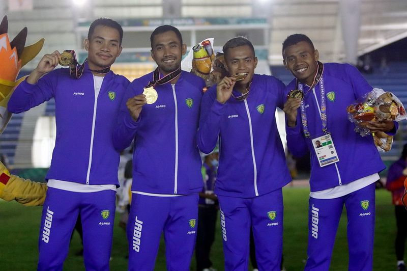 Pon Xx 2021 Papua Jabar Tampil Perkasa Pertahankan Gelar Juara Umum Maung Bandung<script async src=