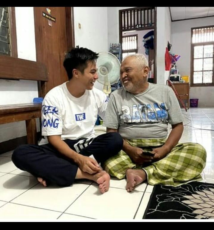 Pertemuan Baim Wong dan Kakek Suhud Berakhir Bahagia: Saya Malu Sendiri Dengan Kepribadianya