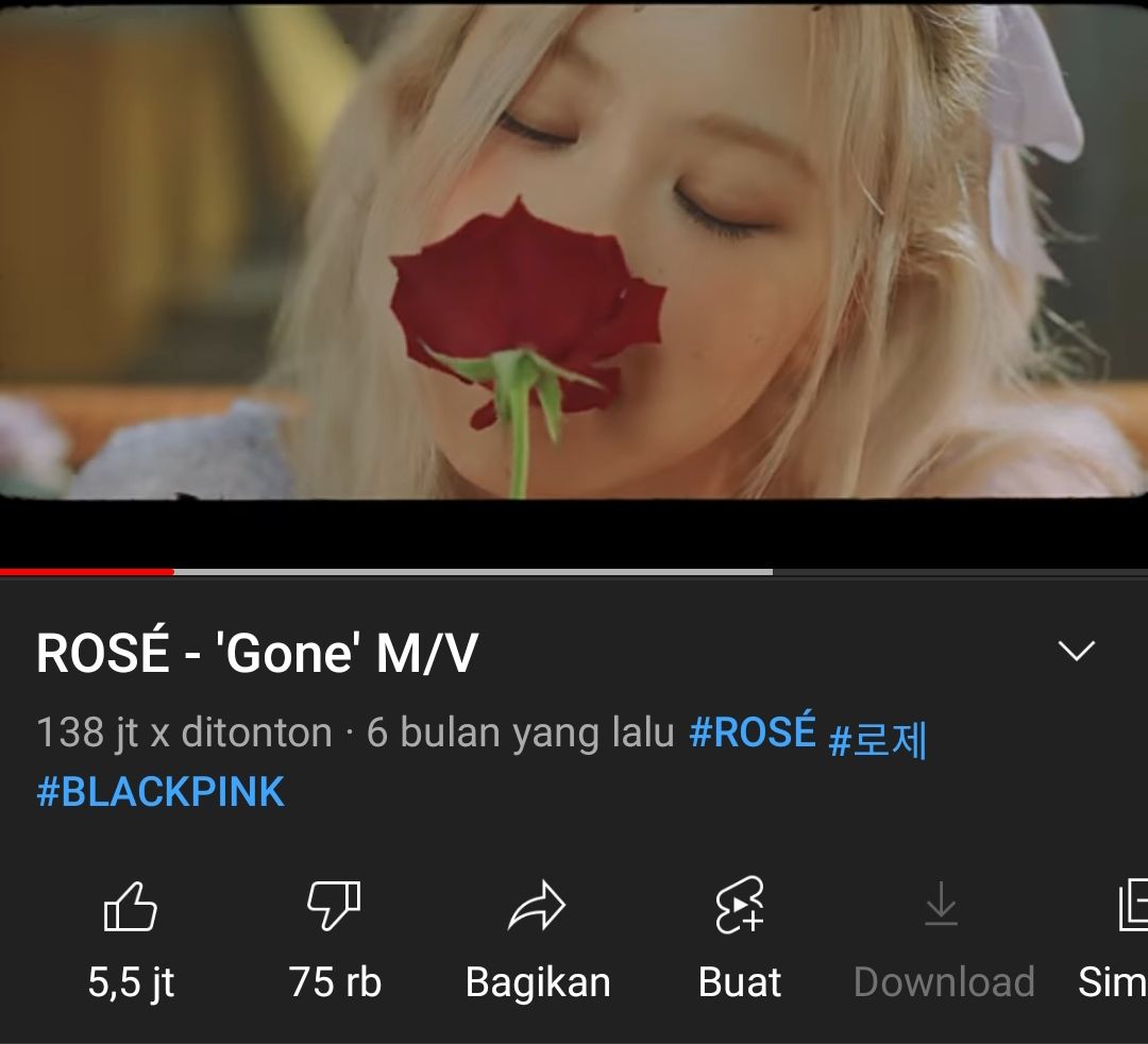Gone” by Rosé