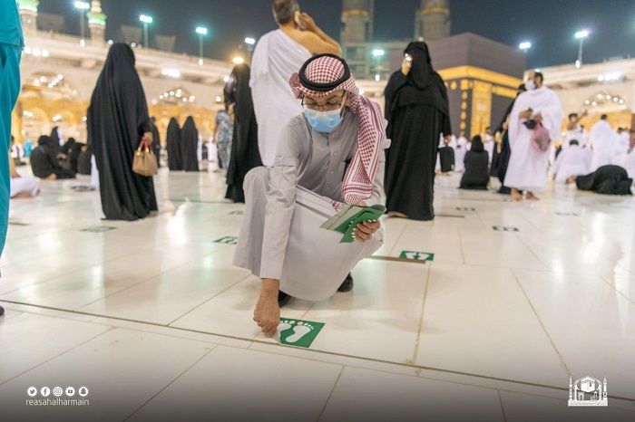 Masjidil Haram Di Mekkah Dan Masjid Nabawi Di Madinah Hapuskan Aturan Jaga Jarak Siap Kapasitas Penuh Seputar Tangsel