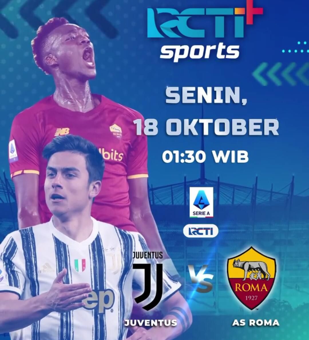 Big Match Juventus Vs As Roma Live Rcti Giallorossi Harus Menang Jika Ingin Kudeta Inter Milan Kabar Banten