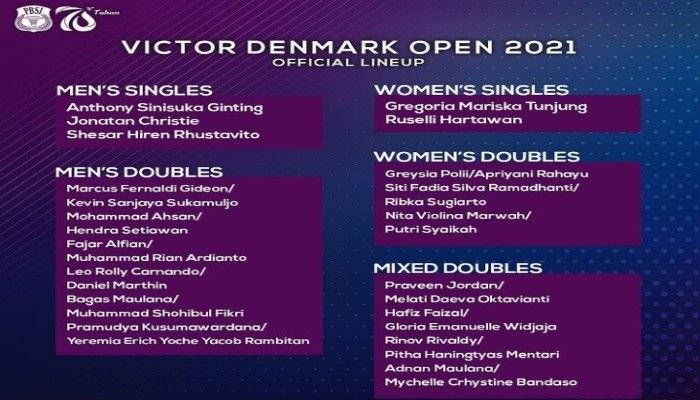 Denmark open 2021 schedule