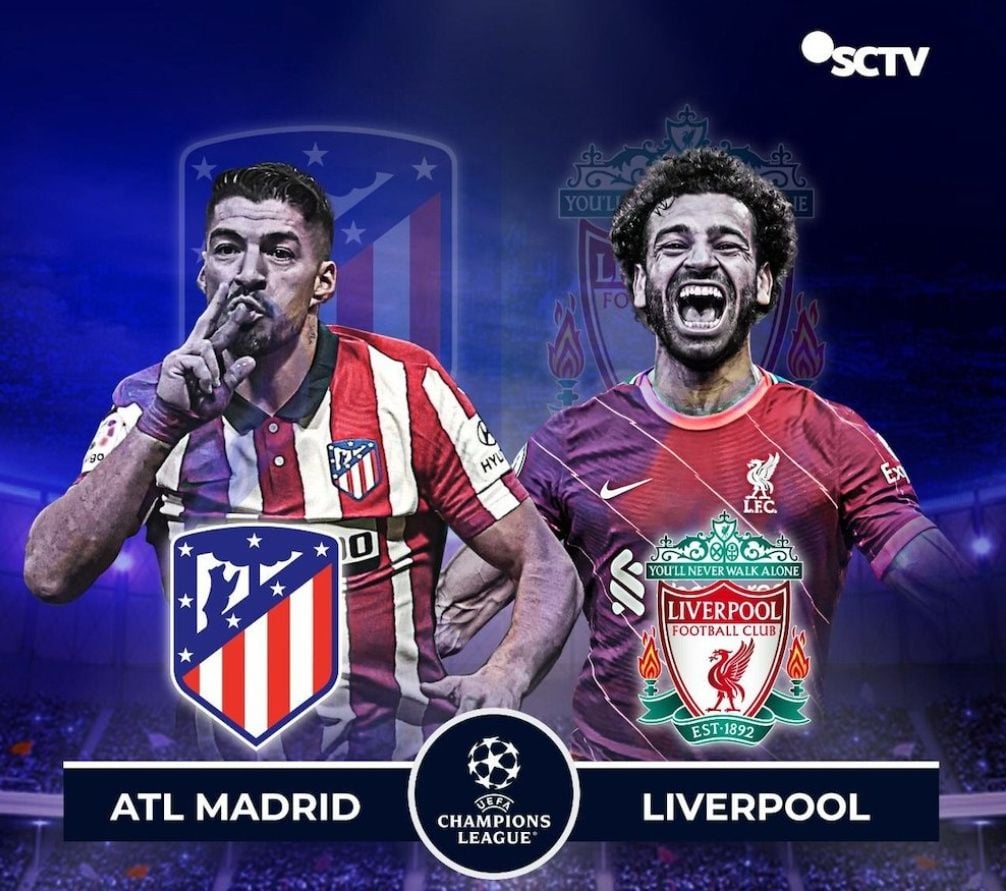 Big Match Atletico Madrid Vs Liverpool Live Sctv Jadwal Liga Champion 19 Oktober 2021 Ada Psg Inter Milan Literasi News