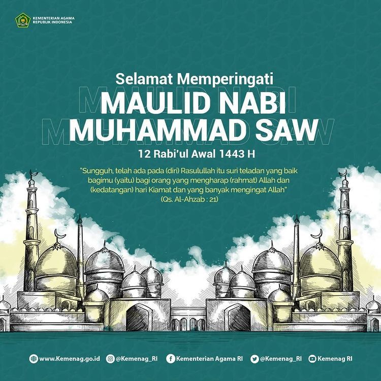 Semarak Maulid Nabi, Teladan Nabi Muhammad SAW Menebar Kasih Sayang