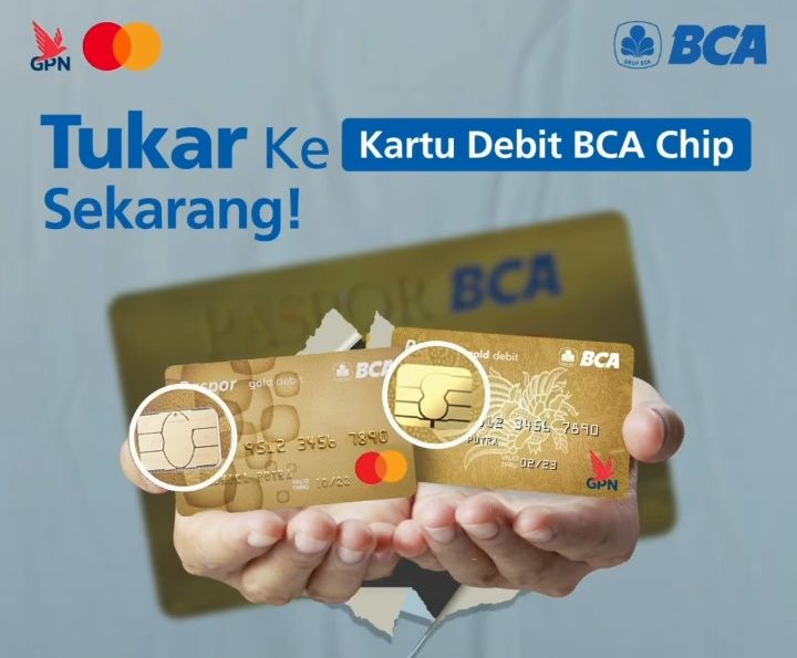 Kartu ATM BCA Kamu Belum Chip? Yuk, Segera Ganti ke Kartu ATM Chip BCA  Lewat 3 Cara Mudah Ini Sebelum Diblokir - Seputar Lampung