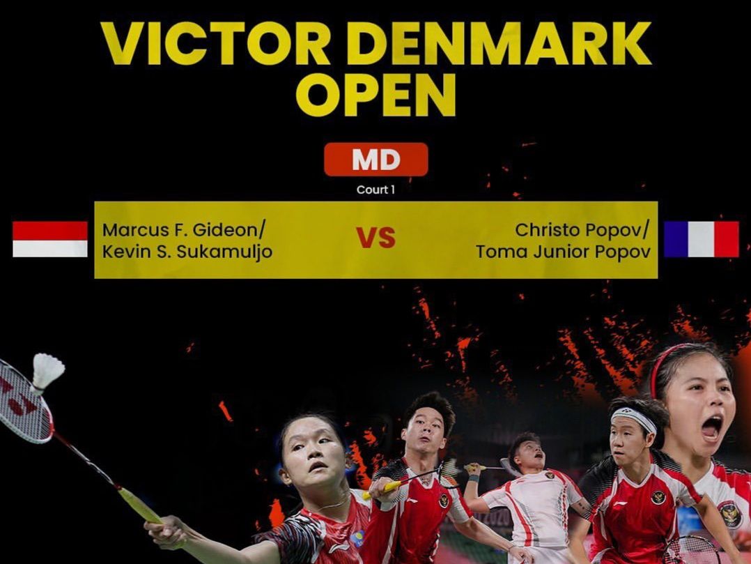 TVRI Live Streaming Badminton Sekarang Denmark Open 2021 The Minions Tampil Sebentar Lagi