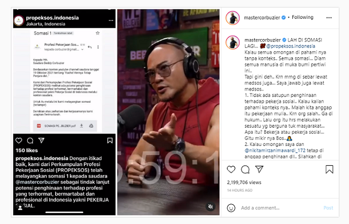 Deddy Corbuzier Kembali Disomasi Karena Dianggap Penghinaan, Siap ke ...