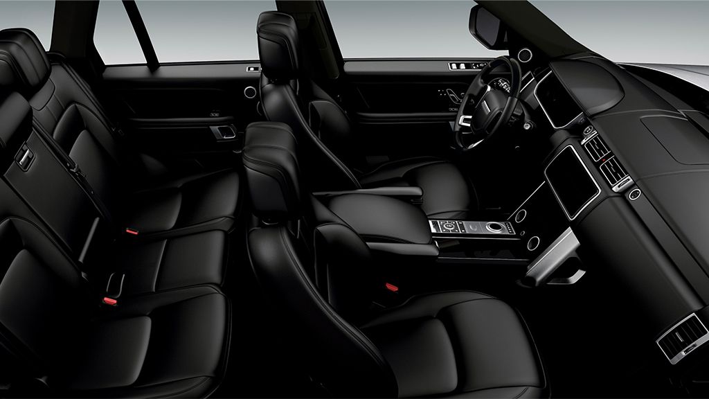tampilan interior Range Rover SV Golden Edition