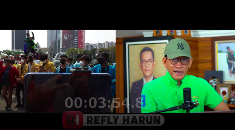 BEM SI Demo Teriakan 'Mundur Jokowi', Refly Harun: Tidak Mudah Memundurkan Presiden