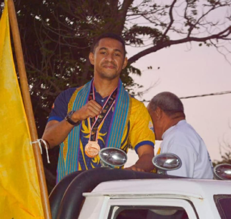 Ronaldo Neno dari cabang olahraga (Cabor) Pencak Silat 