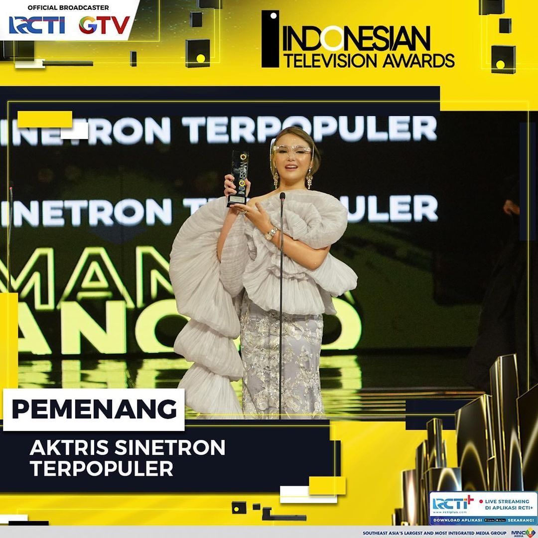 Amanda Manopo di Indonesian Television Awards