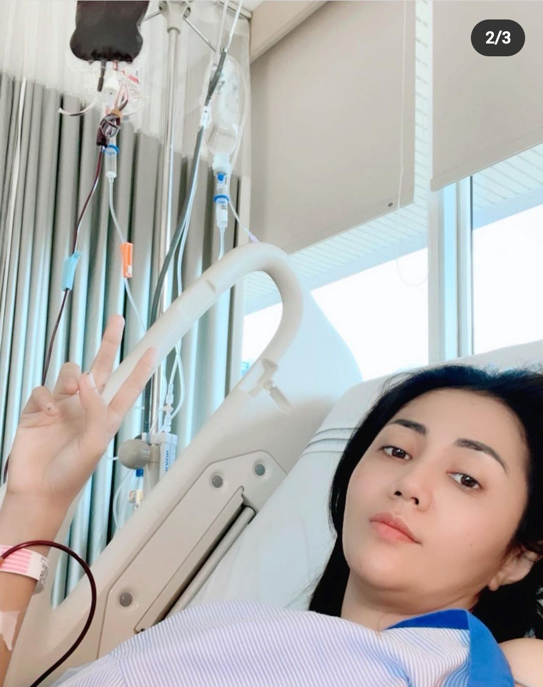 Aida Saskia sakit kanker/Instagram