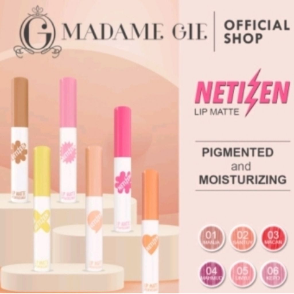 Netizen Lip Matte Produksi Madame Gie