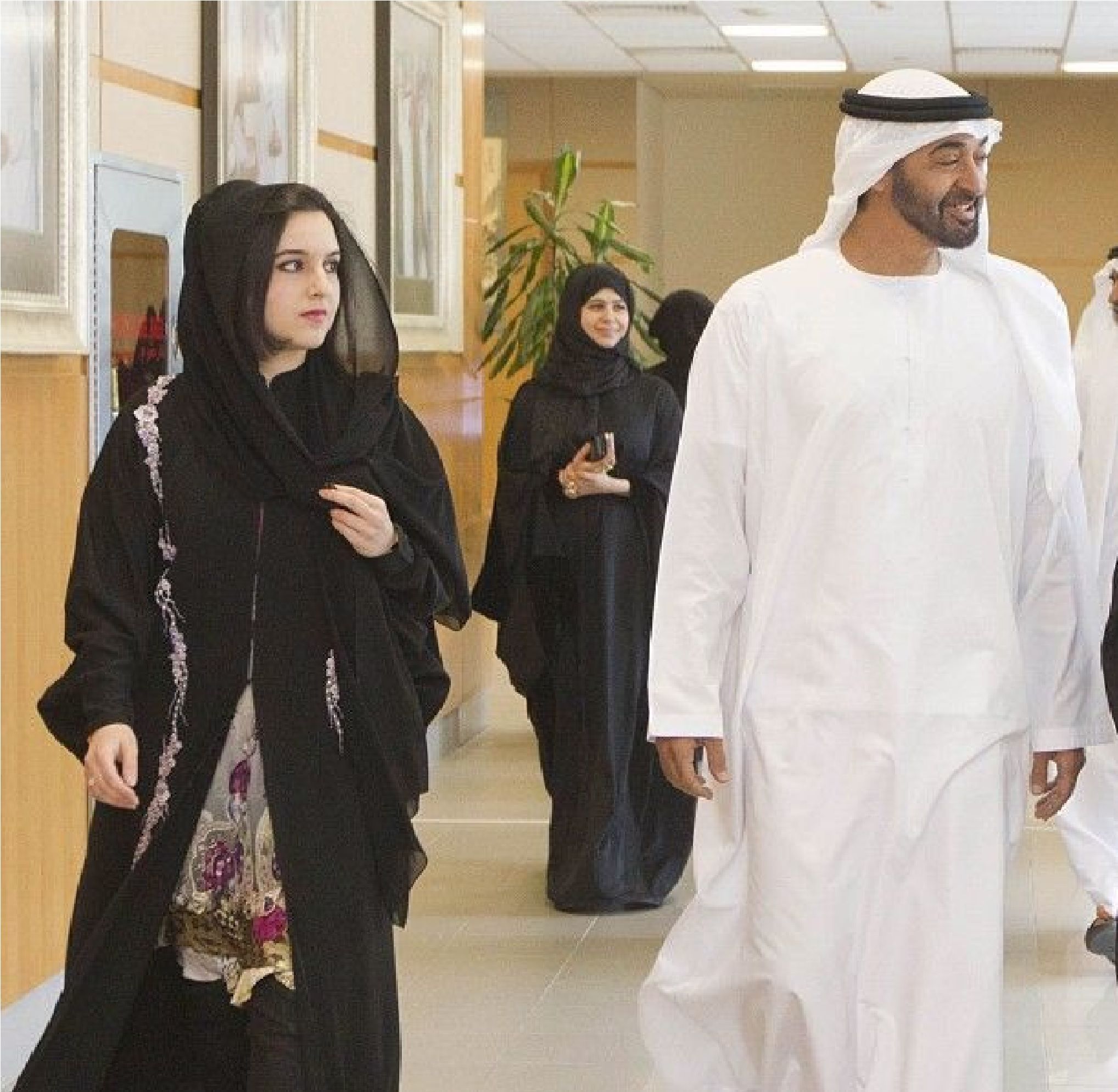 Potret Sheikh Mohammed bin Zayed Al Nahyan dan Putri Salama di Dubai