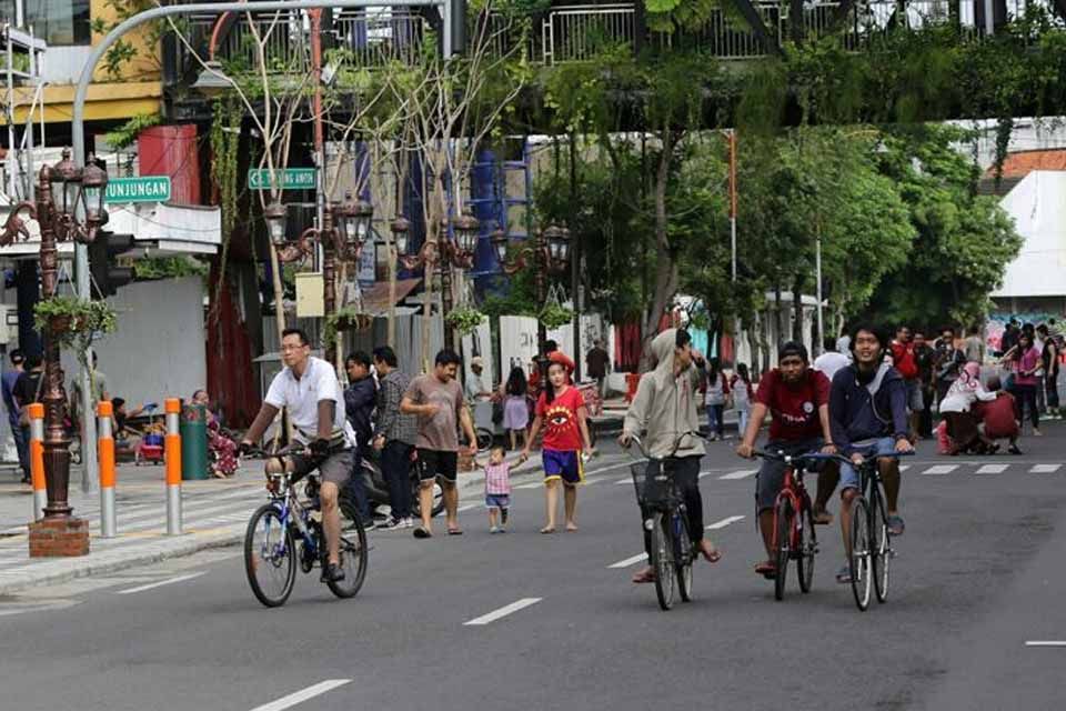 Car Free Day akan kembali digelar di Surabaya mulai mulai 7 November 2021 di kawasan Jalan Kembang Jepun. 