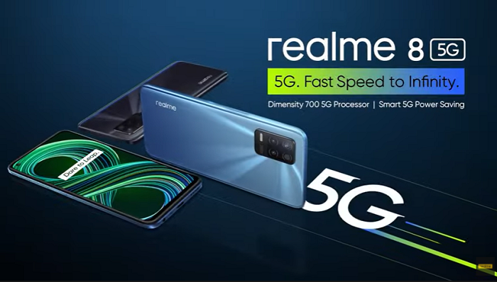 Enam HP 5G Termurah April 2022, Harga Mulai Dua Jutaan//Realme 8 5G
