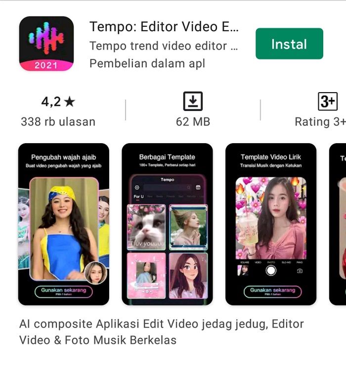 Aplikasi Tempo Pengantin, Cara Edit Video Pengantin Viral di TikTok