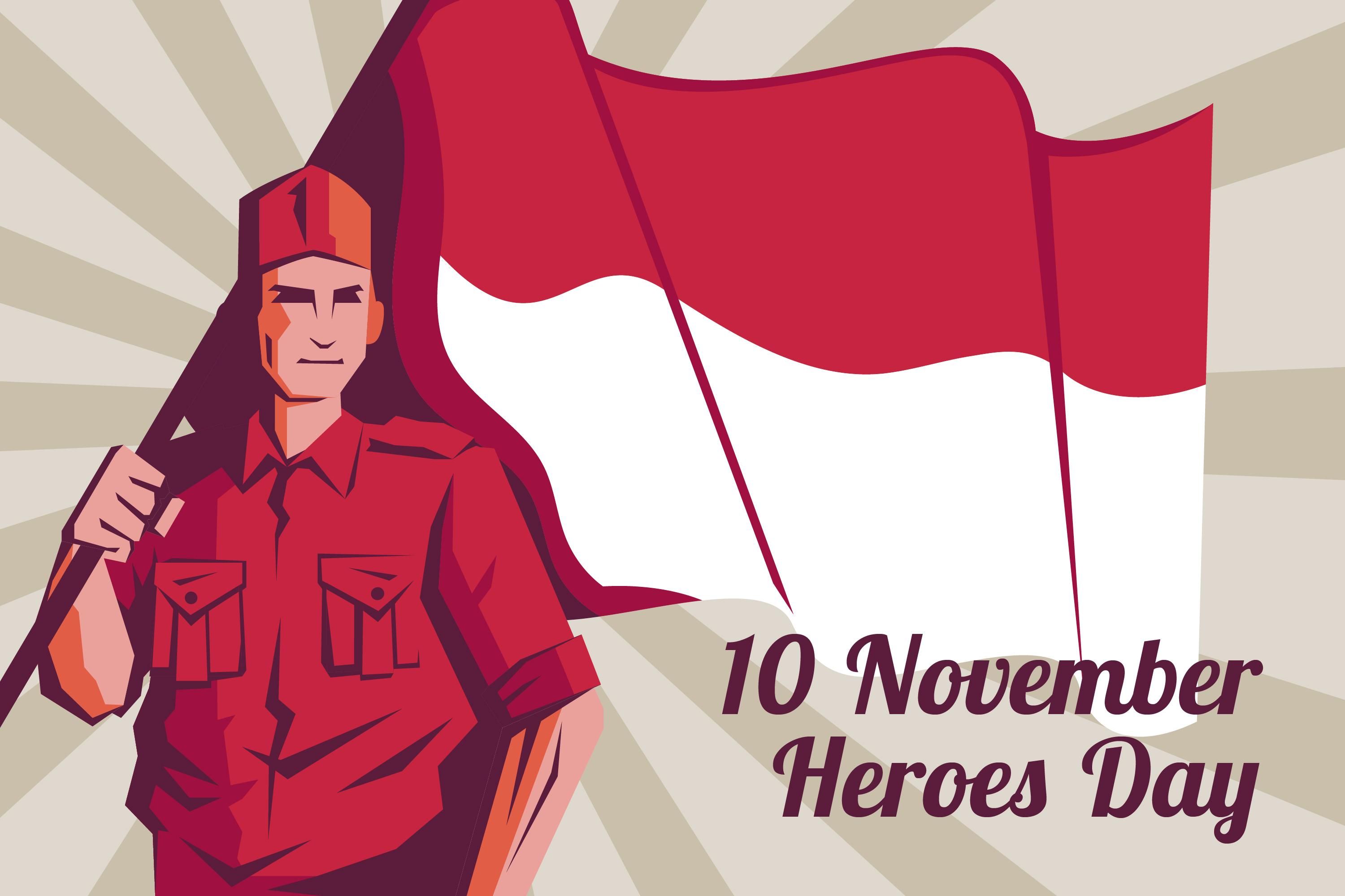 tanggal 10 november ditetapkan hari pahlawan karena