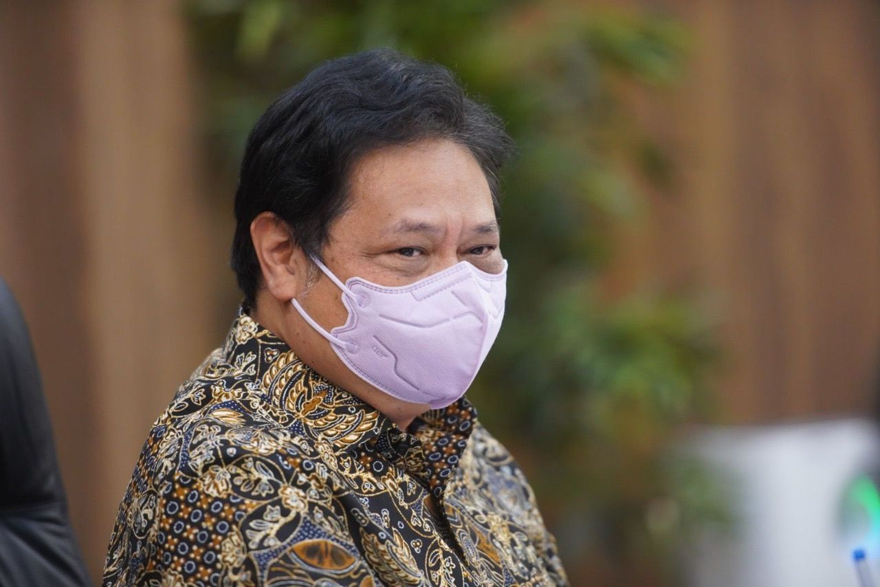 Menteri Koordinator Perekonomian, Airlangga Hartarto.