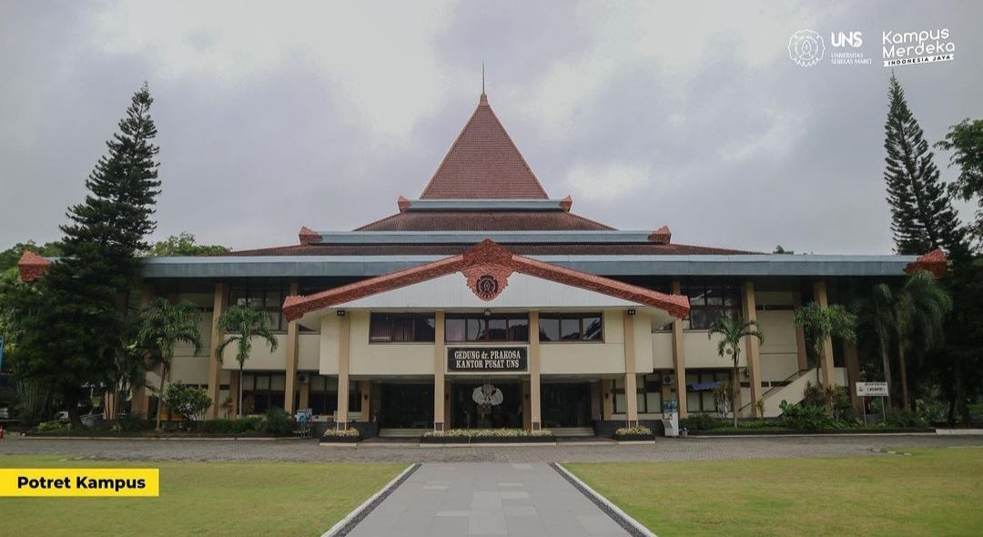 Gedung dr. Prakosa, Universitas Sebelas Maret (UNS) Surakarta. 