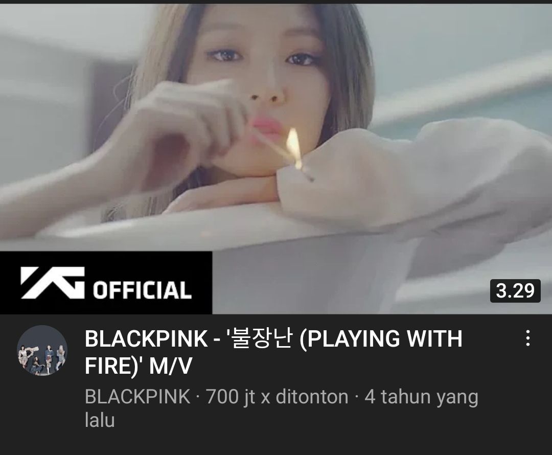 Playing With Fire BLACKPINK