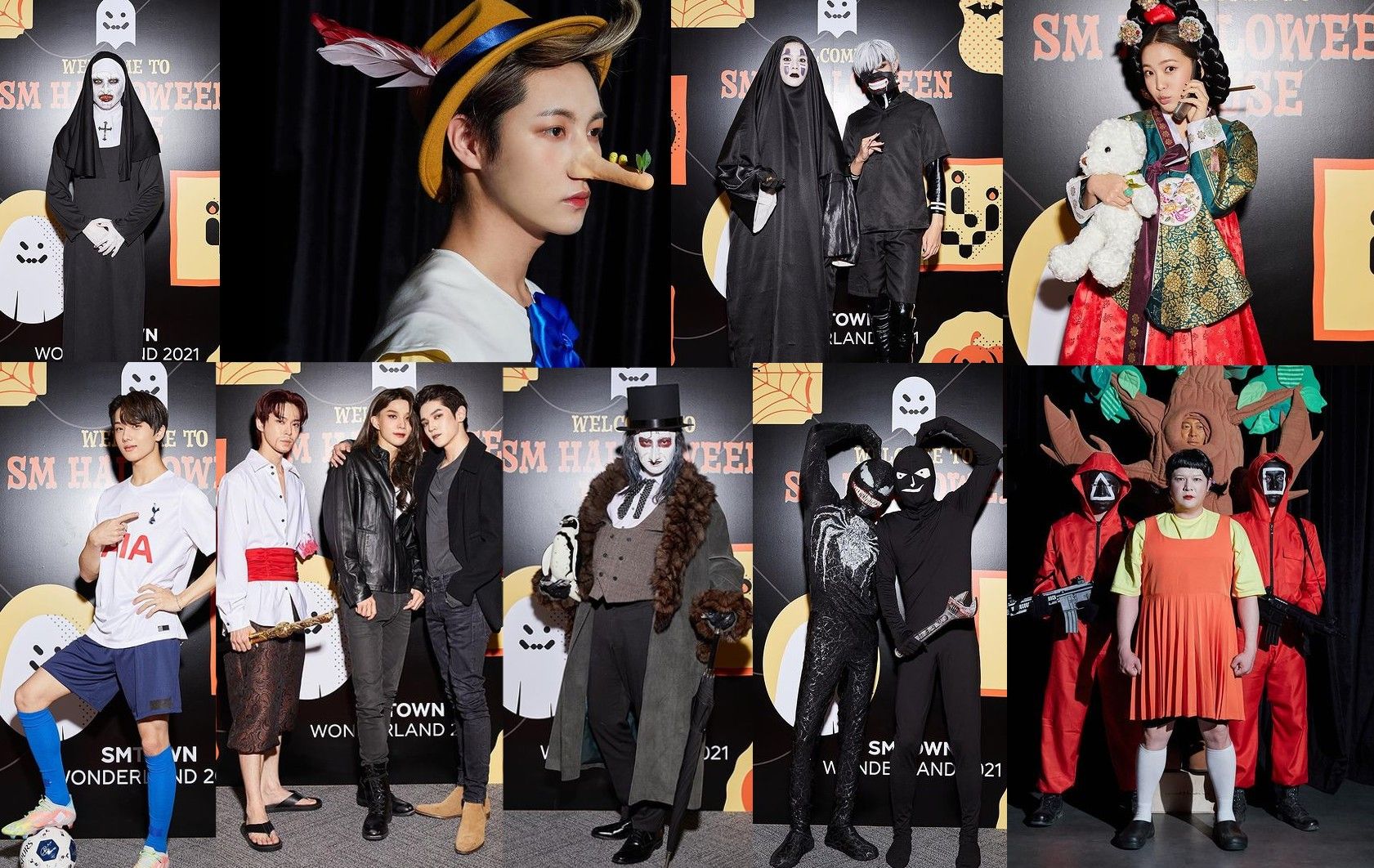  Pesta Halloween SM Entertainment / Instagram @smtown