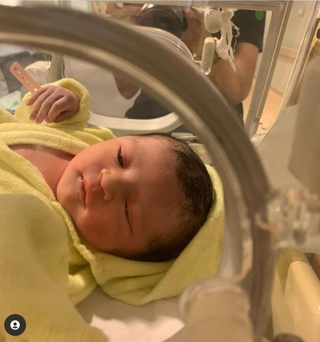 Bayi Ali Syakieb dan Margin Winaya Akhirnya Lahir, Namanya Unik GUZELIM ARACELLI ALI SYAKIEB
