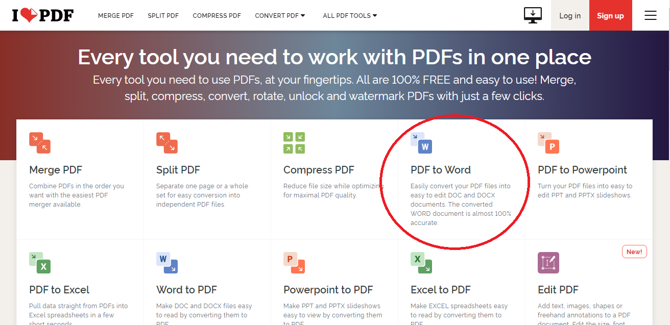 Ilovepdf