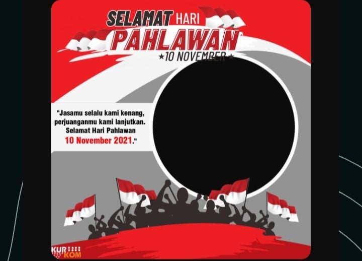 10 Link Twibbon Hari Pahlawan 2021: Frame Foto Terbaru Dengan Desain ...