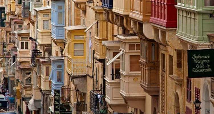 Gaya bangunan di Kota Valletta