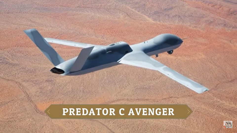 drone tempur Predator C Avenger