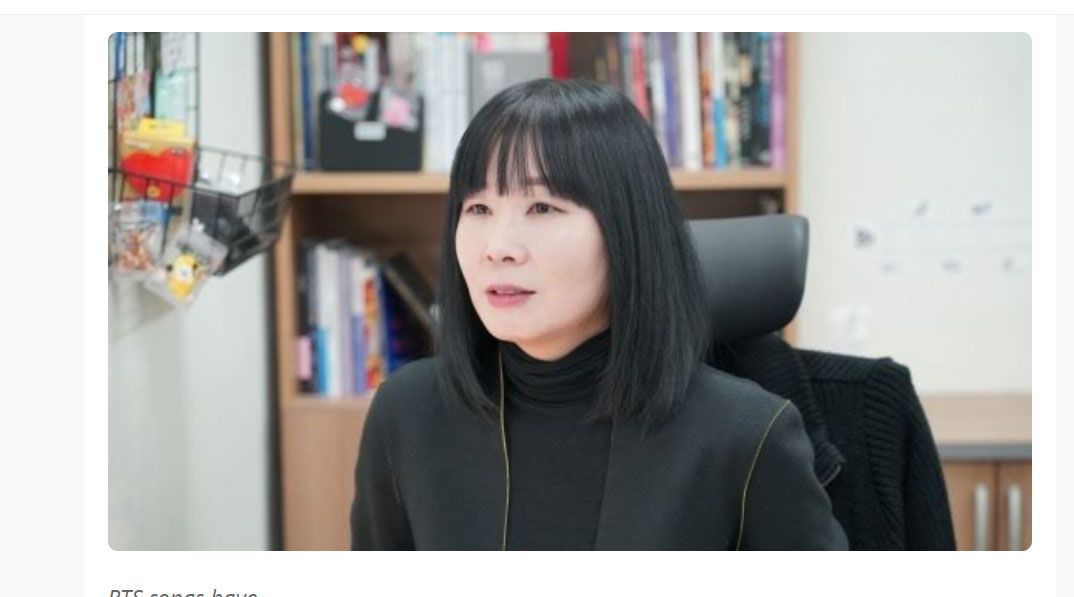 Potongan Layar Prof Filsafat Lee Ji Young Ungkap Alasan Mengapa Dunia Menyukai Lagu BTS
