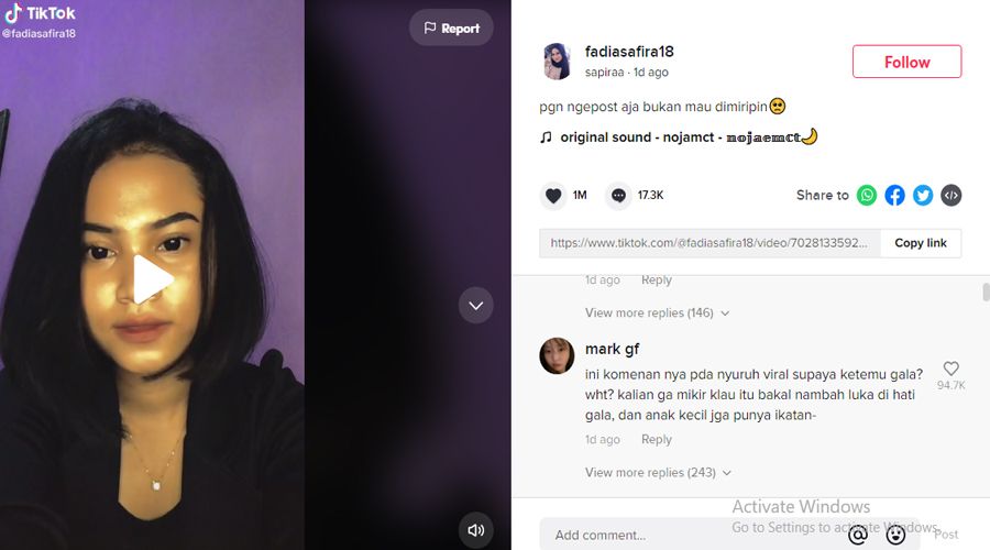Sosok Perempuan Mirip Vanessa Angel, Netizen: Pada Nyuruh Viral Supaya Ketemu Gala, Kalian Ga Mikir