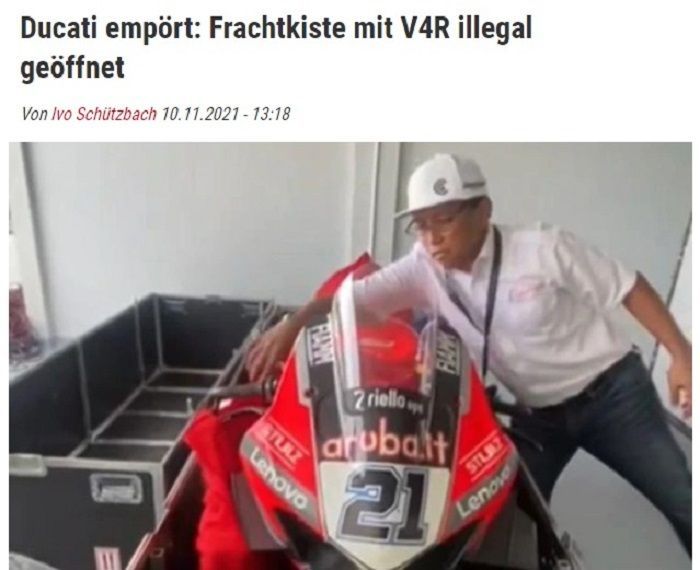 Disebut Media Asing Marah Soal Unboxing Kargo Motor Secara Ilegal, Ducati: Tidak Pernah!
