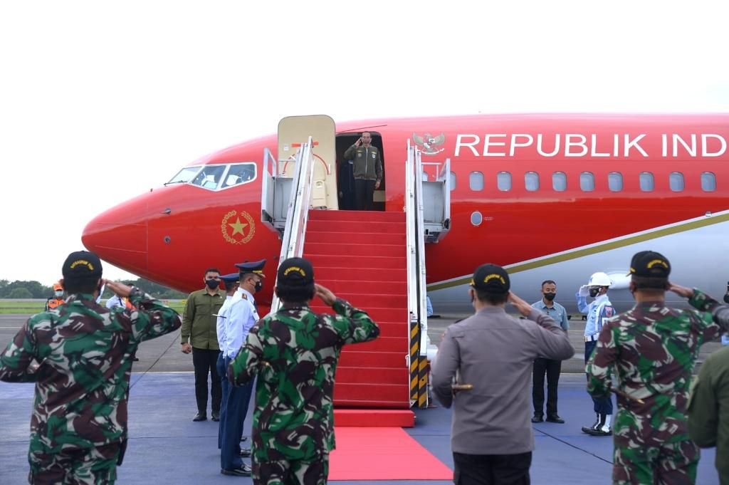 Presiden Jokowi Flight ke NTB