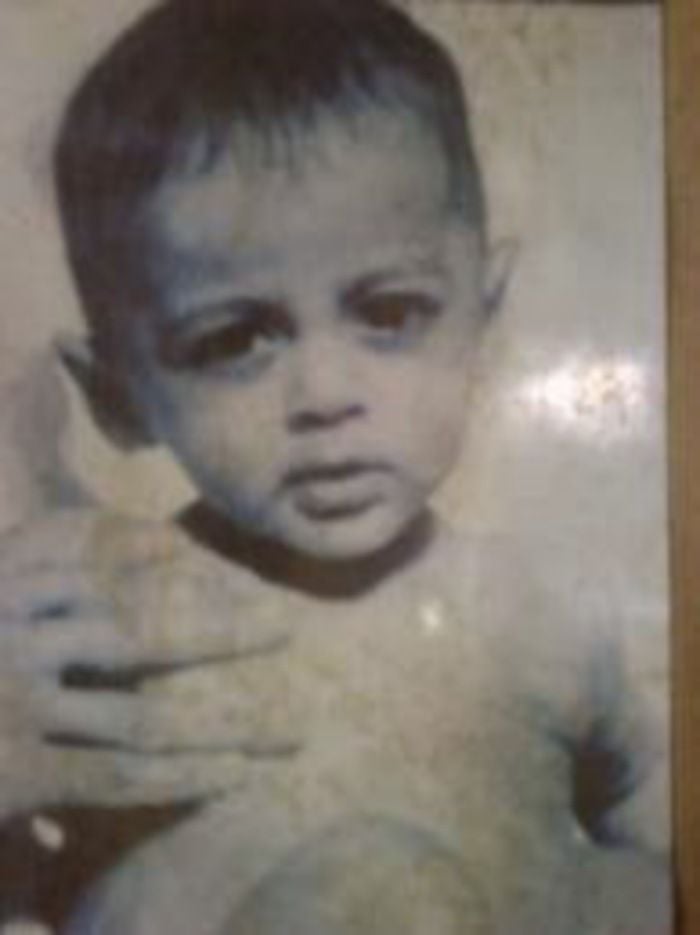 Foto Salman Khan saat bayi