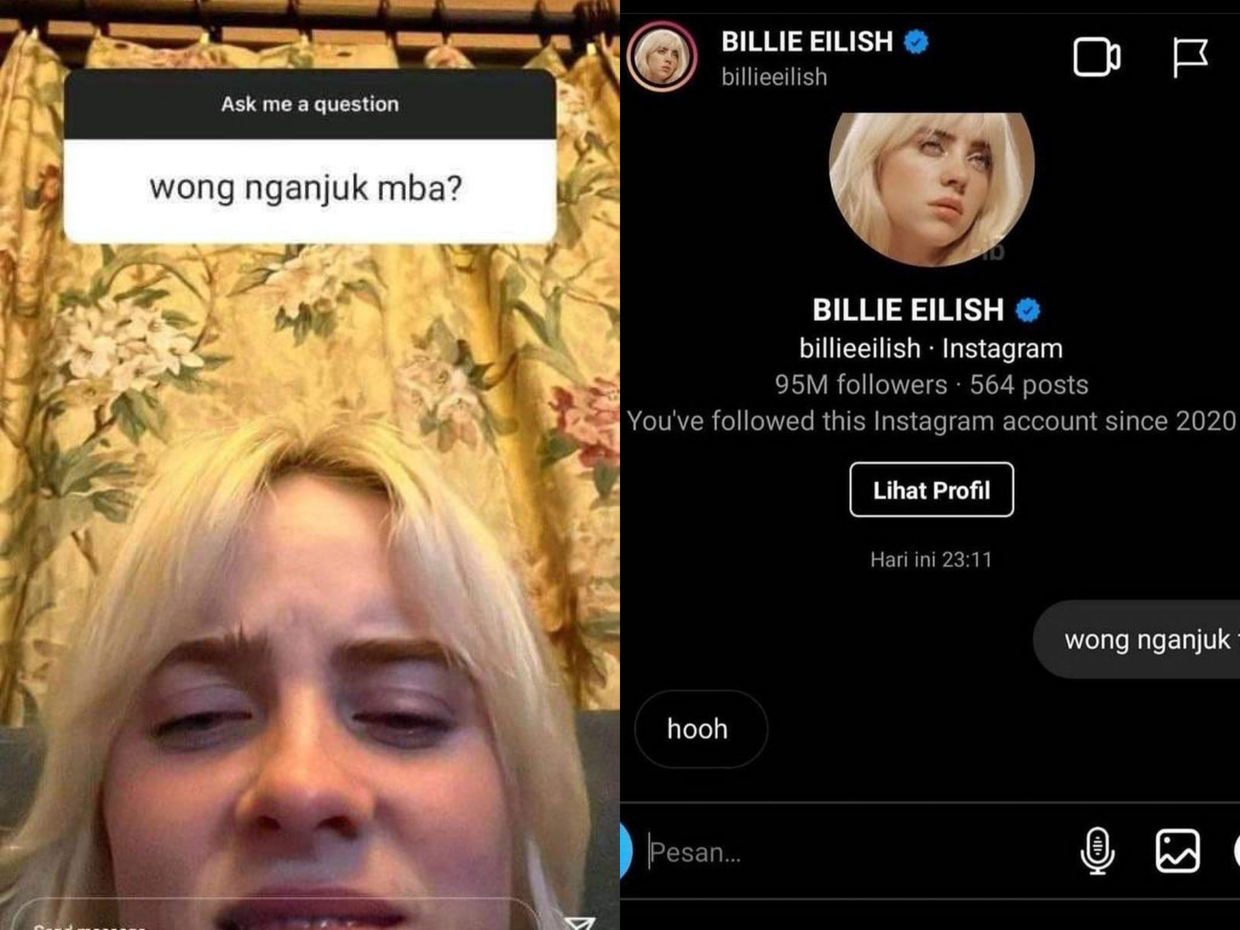 Viral Di Twitter Penyanyi Billie Eilish Benarkah Asal Nganjuk Jawa Timur 6506