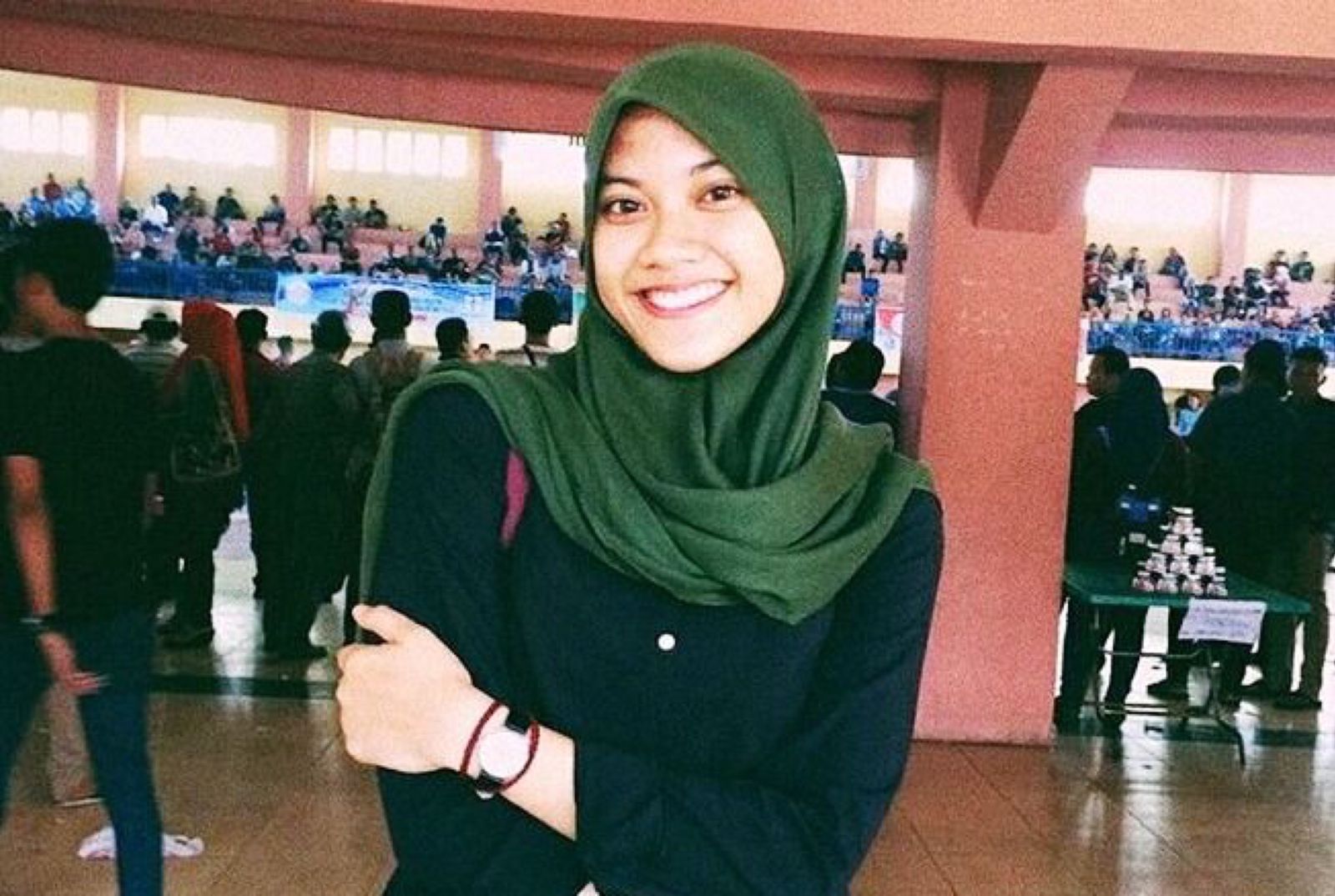 Atlet cantik asal Medan, Sumatera Utara, Nina Gusmita.