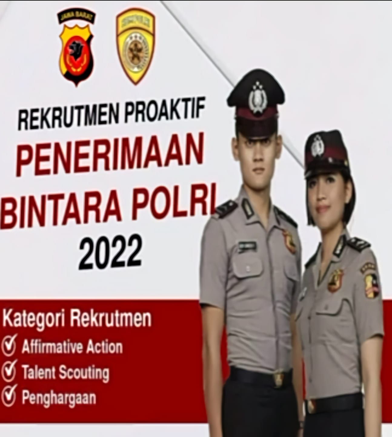 Penerimaan anggota polri 2022