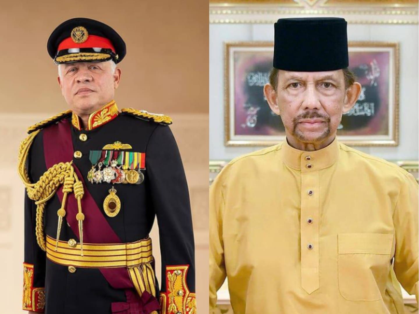 Adu Kekayaan, Raja Abdullah II Yordania vs Sultan Hassanal Bolkiah 