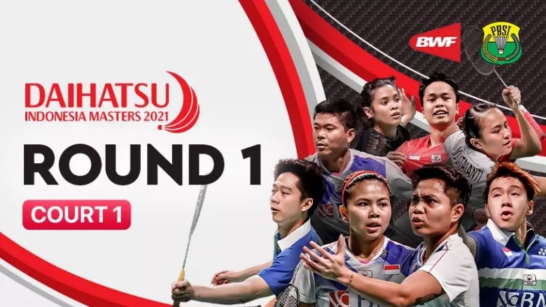 Live badminton indonesia master 2021