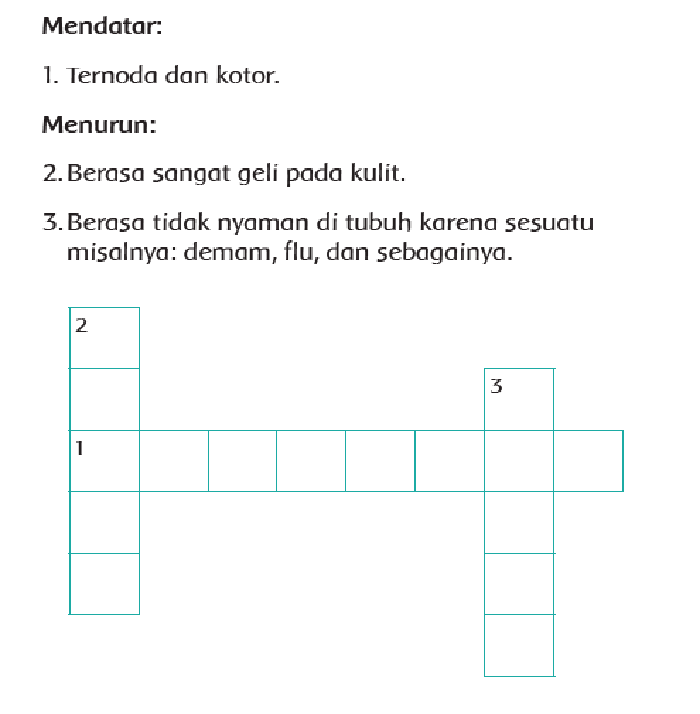 Kunci Jawaban Tentang Teka Teki Silang Tema 4 Kelas 2 Sd Mi Subtema 4 Halaman 173 Kabar Lumajang